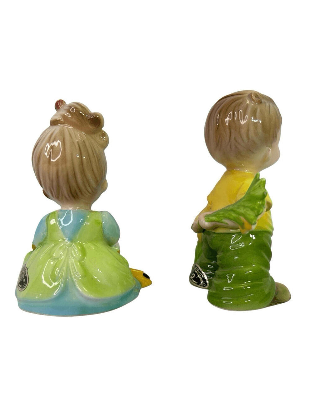Josef Originals Happiness Is New Crayons & Happiness Is Flowers Figurines Vtg - Picture 4 of 13